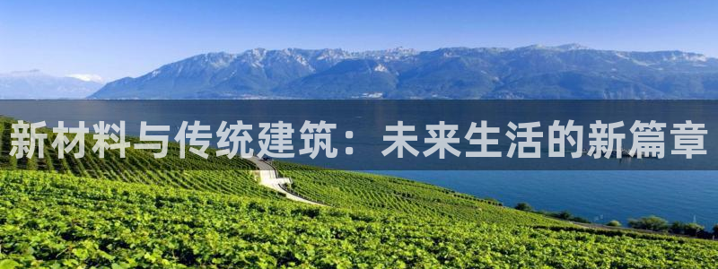 威九国际旗下艺人有谁：新材料与传统建筑：未来生活的新篇章