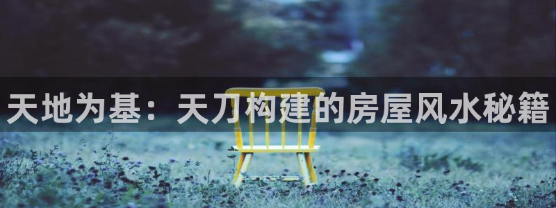 威九国际78ma：天地为基：天刀构建的房屋风水秘籍