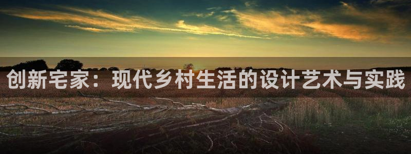 威九国际app客服电话号码：创新宅家：现代乡村生活的设计艺术与实践