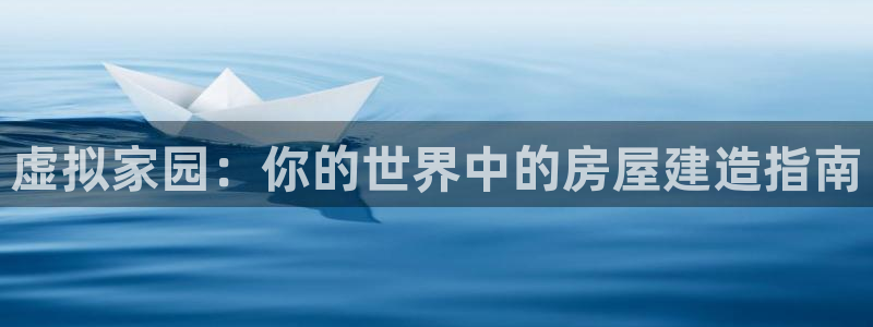 威九国际集团66m一6：虚拟家园：你的世界中的房屋建造指南