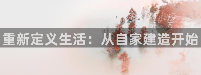 威九国际APP：重新定义生活：从自家建造开始