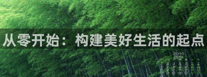威九国际体育app下载：从零开始：构建美好生活的起点